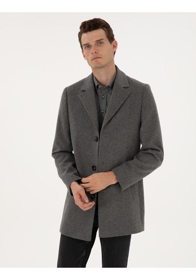 Pierre Cardin Erkek Gri Kaban 50317551-vr024 Gri