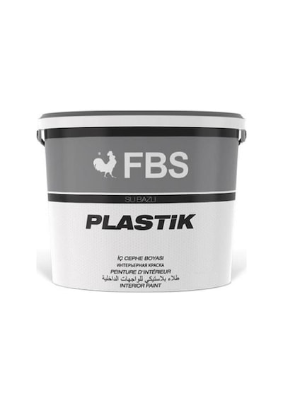 Fbs Plastik İç Cephe Duvar Boyası 10 Kg Beyaz