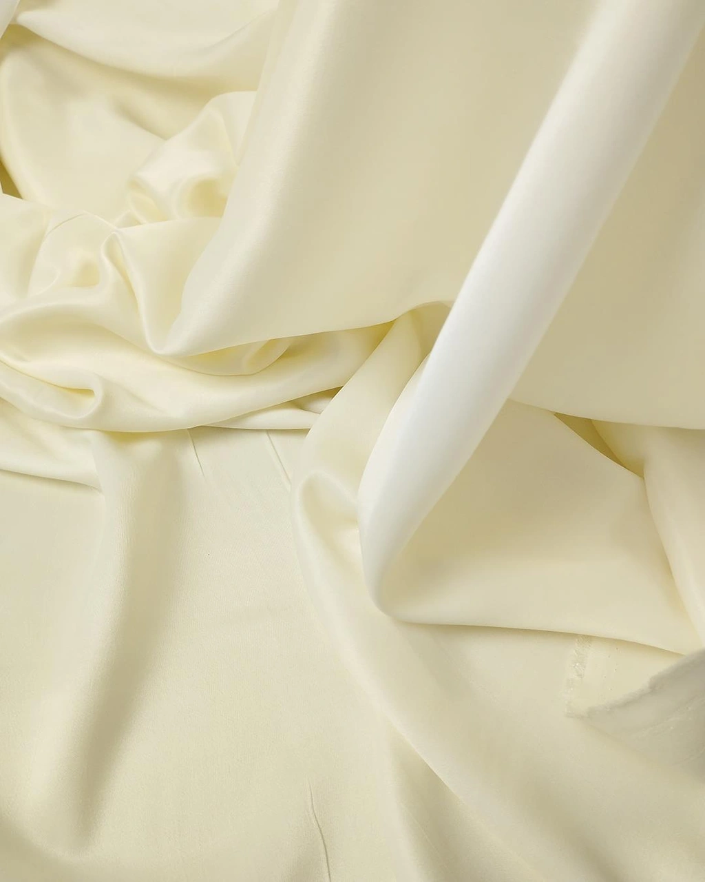Saten Viskon Krem Ekru Arası Renkte En: 150 Cm-2742 Renkli