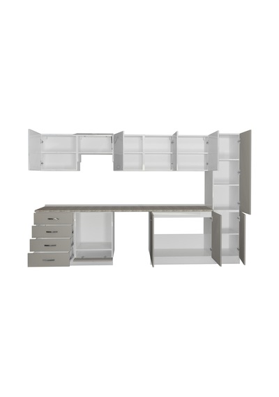 Decoraktiv Elite 325q Ankastre Fırın Modüllü Mdf Hazır Mutfak Dolabı - Tezgah Dahil - Kumtaşı - Beyaz Bej Decoraktiv Elite 325q Ankastre Fırın Modüllü Mdf Hazır Mutfak Dolabı - Tezgah Dahil - Kumtaşı - Beyaz Bej