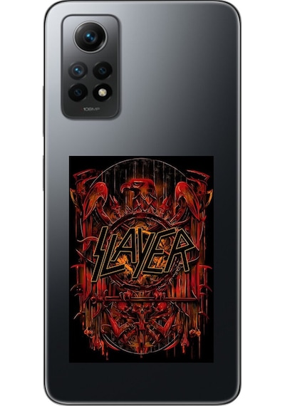 Xiaomi Redmi Note 12 Pro Uyumlu Şeffaf Kılıf Slayer Tasarımlı