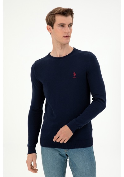 U.s. Polo Assn. Erkek Lacivert Kazak /triko 50288880-vr033 Lacivert