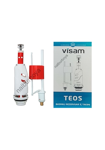 Visam Teos Basmalı Klozet İç Takımı 1.kalite-sessiz Çalışır-depos