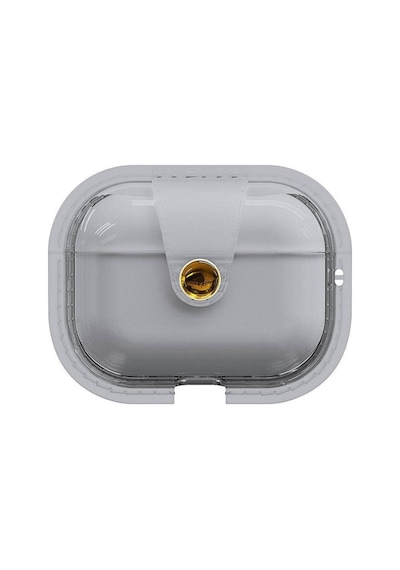 Apple AirPods Uyumlu Pro 2 Zore Airbag 33 Darbelere Karşı Dayanıklı Magnetik Kılıf Gri