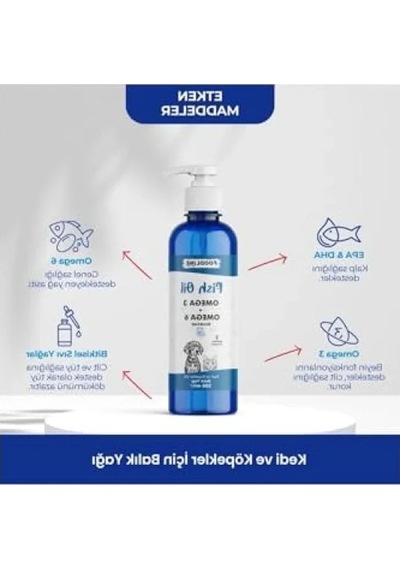 200 Ml Omega 3&6 İçerikli Balık Yağı - Kedi Ve Köpekler İçin