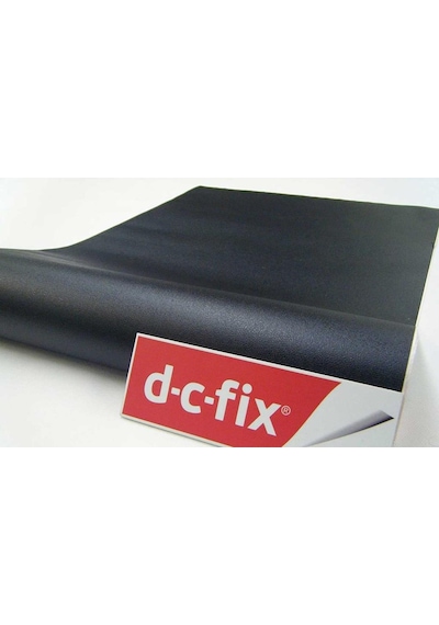 D-C-Fix 347-8587 Piksel Siyah Deri Kendinden Yapışkanlı Folyo