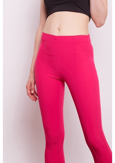JUMENT Power Strech Likralı Dar Kesim Yüksek Bel Beli Lastikli Bilek Boy Kumaş Pantolon-fujya JUMENT Power Strech Likralı Dar Kesim Yüksek Bel Beli Lastikli Bilek Boy Kumaş Pantolon-fujya