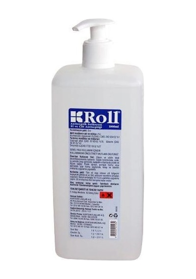 Antiseptik Solüsyon El Ve Cilt Antiseptiği 1000 Ml Pompa Aparatı Ile