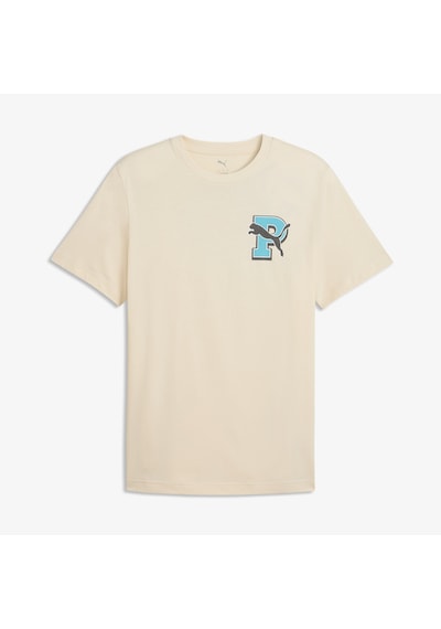 Puma Graphic Erkek Beyaz T-shirt 691776 2800324