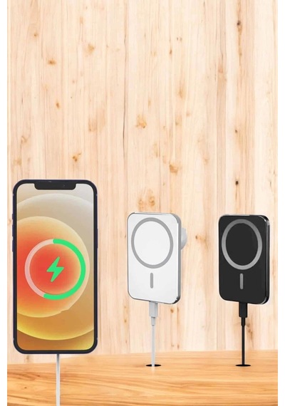 Znv Zenvia Mey İthalat İos Uyumlu Manyetik Tasarım Magsafe İphone 12/13/14/15 Araç Şarjı Znv2025 Cmn