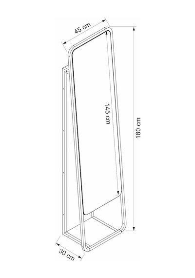 Maren Boy Aynası Cnc Metal-sepet-g.yunus Çok Renkli