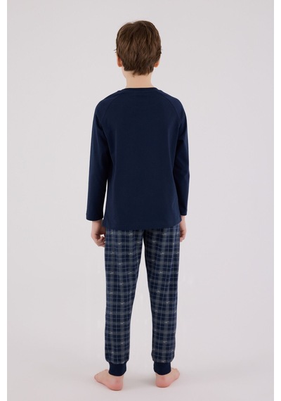 Arnetta Erkek Çocuk Lacivert Pijama Takımı 5274-48490 Lacivert