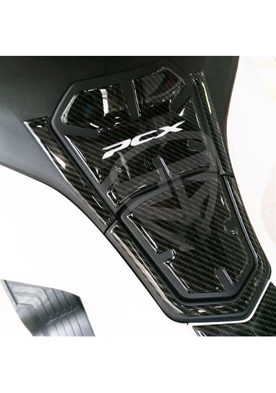 Pcx 2021 Model Karbon Desen Tank Pad