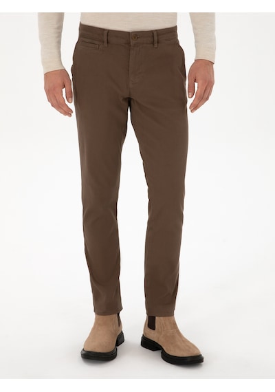Cacharel Erkek Kahverengi Pantolon Kanvas-chino 50314084-vr029