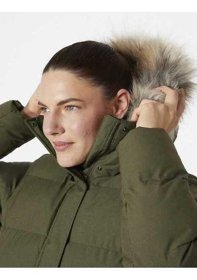Helly Hansen W Blossom Puffy Kadın Parka Hha.53624 Haki