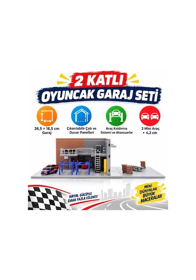 Ve Öfkeli Temalı Nano Diorama Seti Hızlı Model Çok Renkli