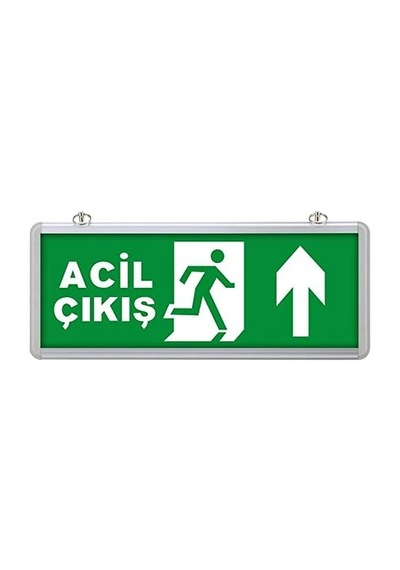 Selda Acil Çıkış Acil Yönlendirme Armatürü Levhası Yukarı Yön Sg025 Genel