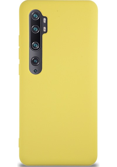 Xiaomi Mi Note 10 Pro Kılıf İçi Kadife Lansman Silikon Kapak
