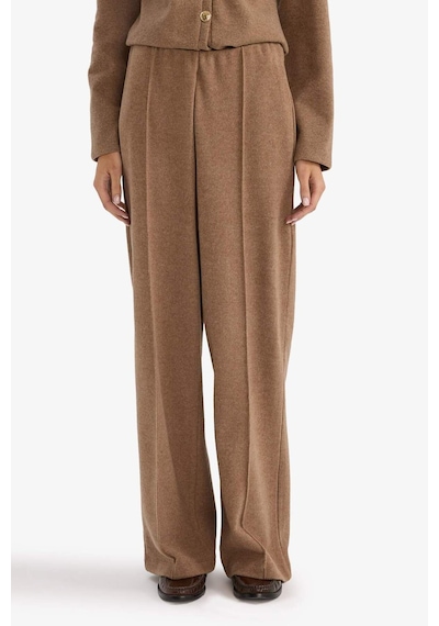 Defacto Wide Leg Geniş Bol Paça Pantolon G6332ax25wnbn531 Kahve-bn531