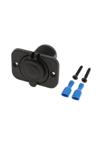 Oto Çakmak Fiş Çakmaklık Dişi Pano Tip 30Mm Şase Monteli 10 Adet N11.157