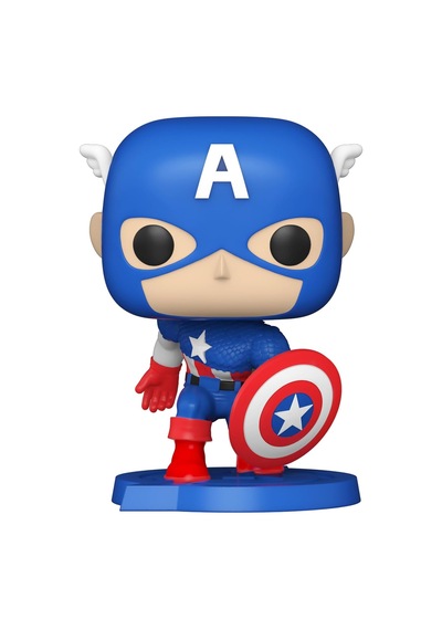 Funko Pop Comic Cover: Marvel - Avengers Captain America Figür