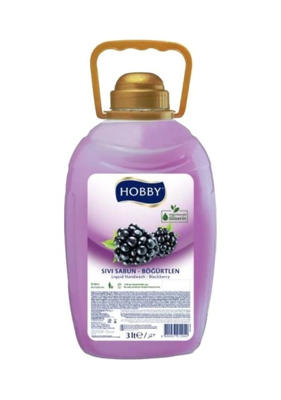 Hobby Sıvı Sabun Böğürtlen 3000 Ml Sku: Smg8690010453136
