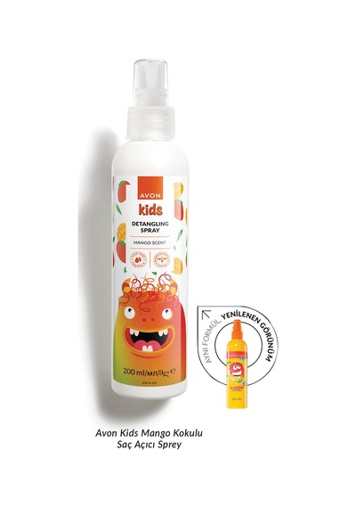Avon Kids 2'si 1 Arada Çocuk Banyo Seti Ve Saç Açıcı Sprey