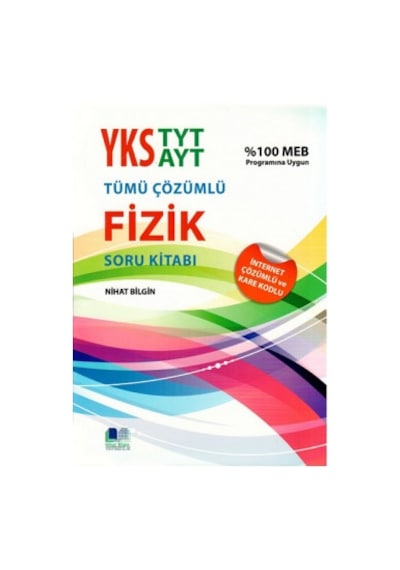 Nihat Bilgin Yayınları Tyt Ayt Tümü Çözümlü Fizik Soru Kitabı