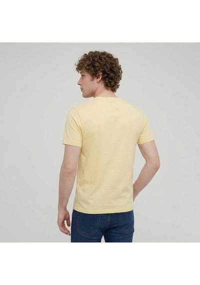 Lumberjack Mb Ct102 Erkek Sarı Tişört