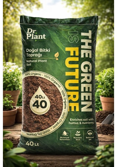Omnipazar So-drtop5 Doğal Çiçek Bitki Toprağı Cocopeat Toprak 40 Litre 40 LT