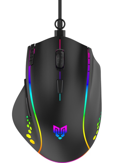 Blueforce Luxor Makro Atamalı Gaming Gamer Rgb Oyuncu Mouse 12800dpi Siyah Driver Mevcut