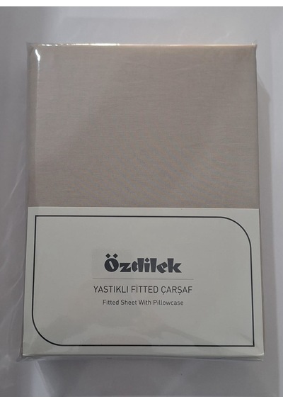 Özdilek Colourist Ranforce Lastikli Çarşaf Takımı Kum Beji 160x200 Cm Bej