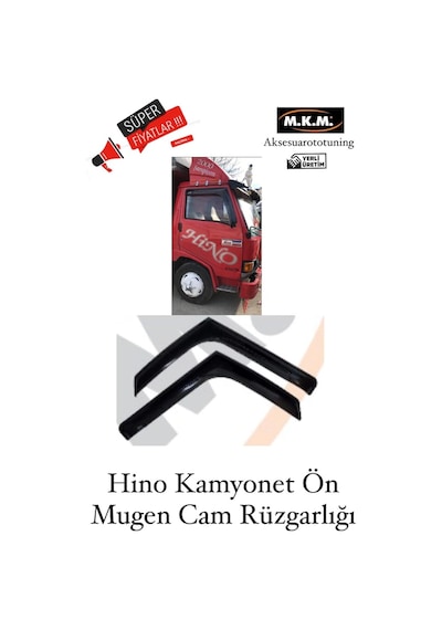 MKM Hino Kamyonet Cam Rüzgarlığı