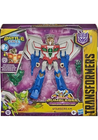 Transformers Bumblebee Cyberverse Starscream Figür E8377