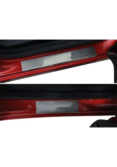 Renault Captur Kapı Eşiği 4 Prç P.Çelik Yazısız 2013 ve Sonrası