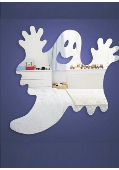 M3 Decorium Hayalet Dekoratif Ayna Gümüş