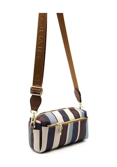 Silver Polo Sp1142 Kadın Çapraz Çanta Ekose Mix-taba