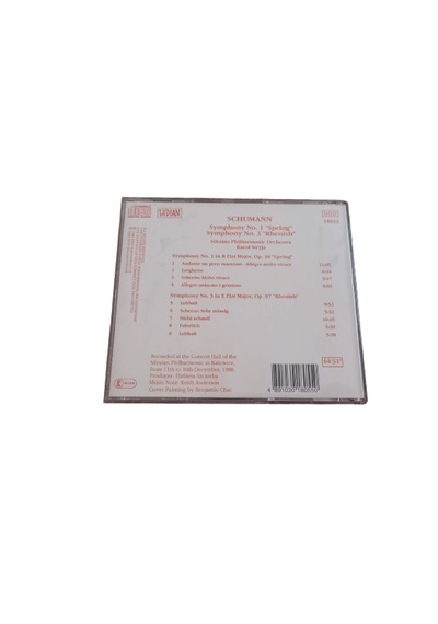 Schumann Cd Symphonies Nos. 1 And 3