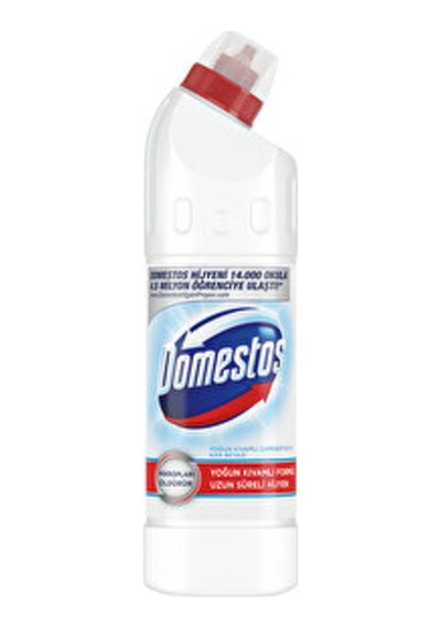 5 Adet Domestos Yoğun Kıvamlı Çamaşır Suyu Kar Beyazı Maksimum Hijyen 750 Ml Diğer