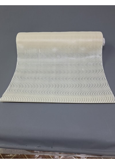 Pvc Küpür Dantel Raf Ve Dolap Örtüsü Runner Krem Kprhp021d Bej