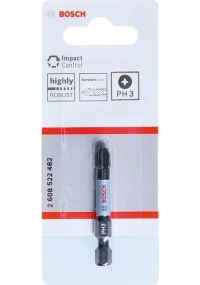 Bosch Impactc Yıldız Bits Ucu Ph3 50 MM 1'li 2608522482