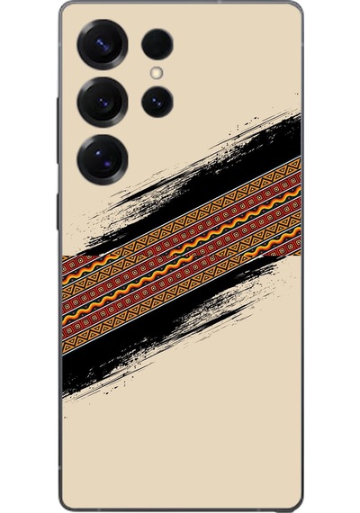 Samsung Galaxy S25 Ultra Uyumlu Yan Motif Baskılı Silikon Kılıf Renkli