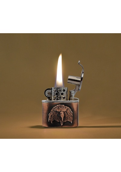 Zekupp Joker Çakmak - Zippo Kartal Başı Tasarımlı Çakmak N11.3502
