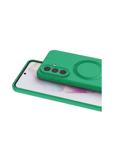 Newface Samsung Galaxy A57 5g Regal Magsafe Standlı Kapak - Yeşil