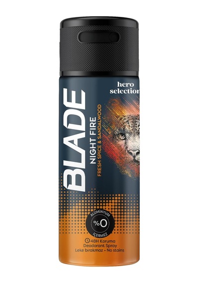 Blade Hero Night Fire Deodorant 150 Mililitre