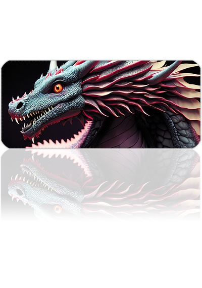 90x40cm Ejderha Xxl Büyük Boy İlyuka Gaming Oyuncu Mousepad