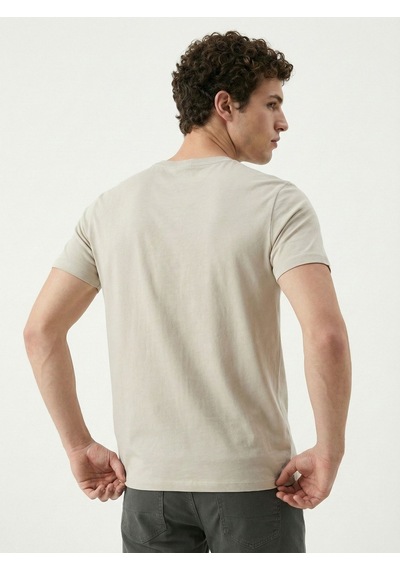 LOFT Regular Fit Erkek Tshirt K.kol Lf2042276 Q1.v1 Taş