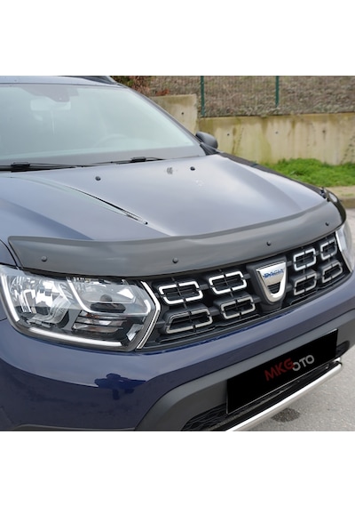 Dacia Duster 2018 Ve Üzeri Ön Kaput Koruyucu Rüzgarlığı Piano