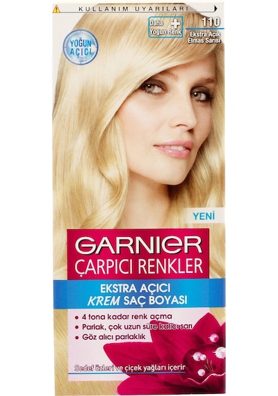 Garnier Çarpıcı Renkler 110 - Ekstra Açık Elmas Sarısı Saç Boyası