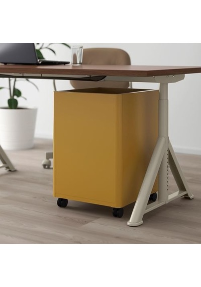 Ikea Idåsen Keson, Altın-kahverengi, 42x61 Cm